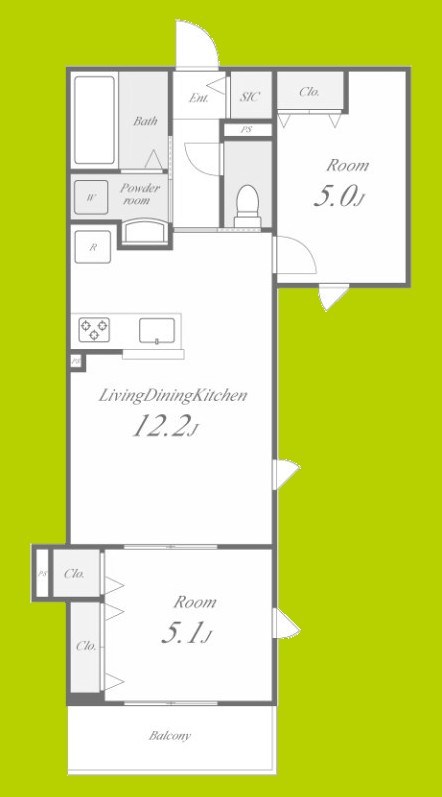 キルシュ元町 間取り