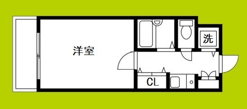 リーガル天神橋 間取り