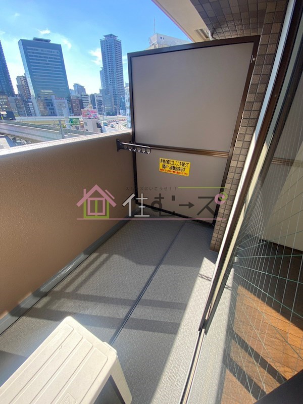 リーガル天神橋 ベランダ