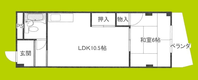 ハイツ丹洋 間取り