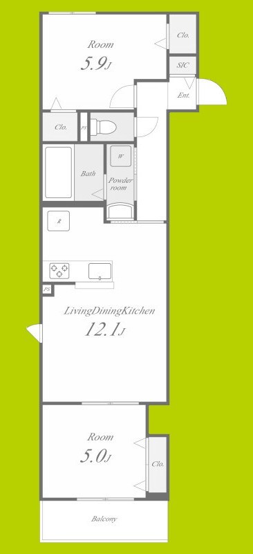 キルシュ元町 間取り