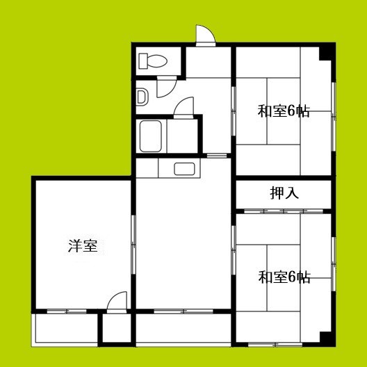 プレジール中野 間取り