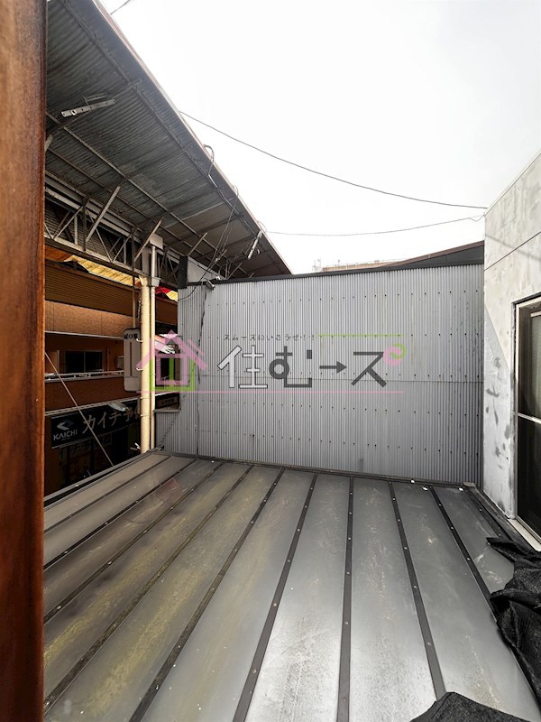 今福西貸店舗 ベランダ