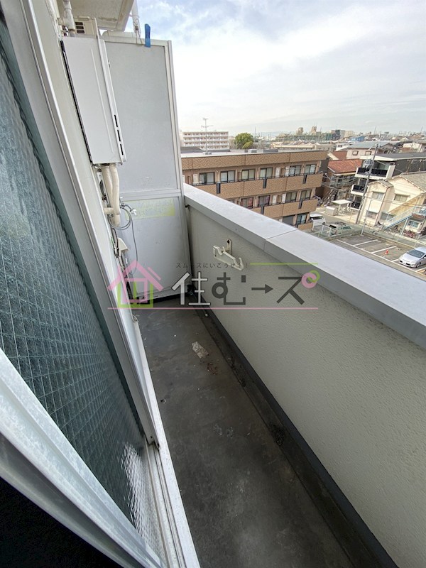 カーサ東住吉5 ベランダ