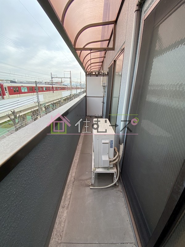 グランドハイム ベランダ