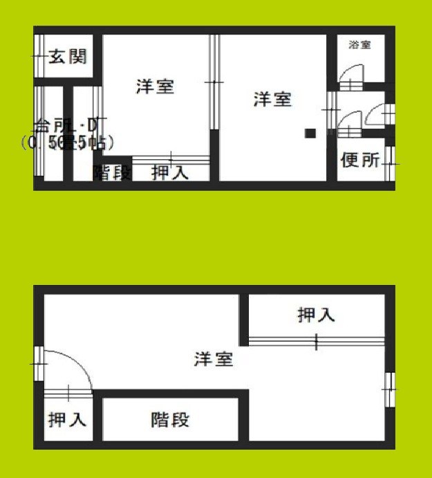 矢田四丁目テラスハウス 間取り