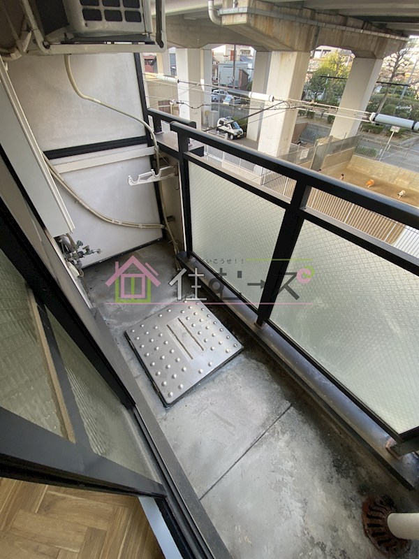 オーキッドコート田辺 ベランダ