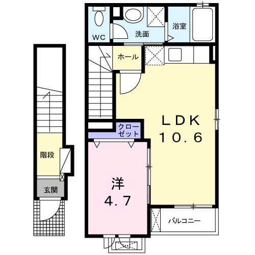 プレーゴ参道 間取り
