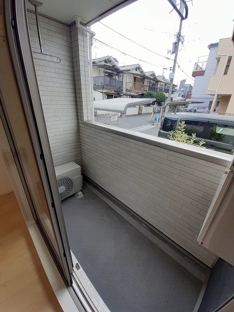 ヴィラ　サブリナ ベランダ