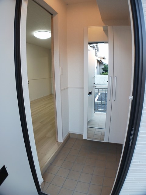 ディアコート　加守 玄関