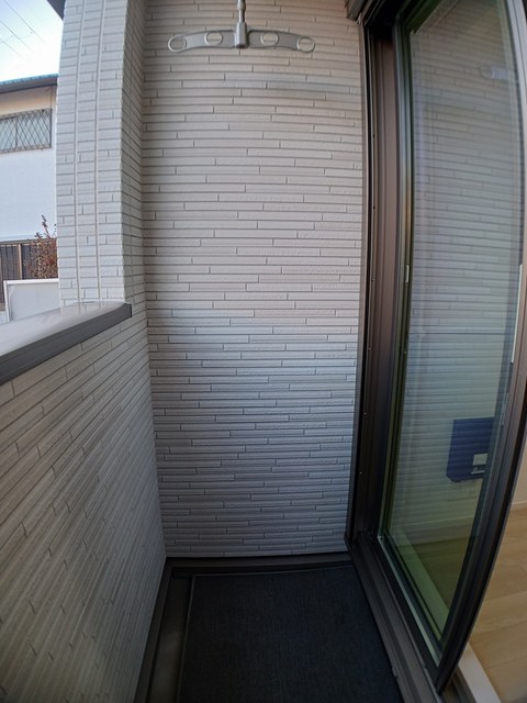 ディアコート　加守 ベランダ