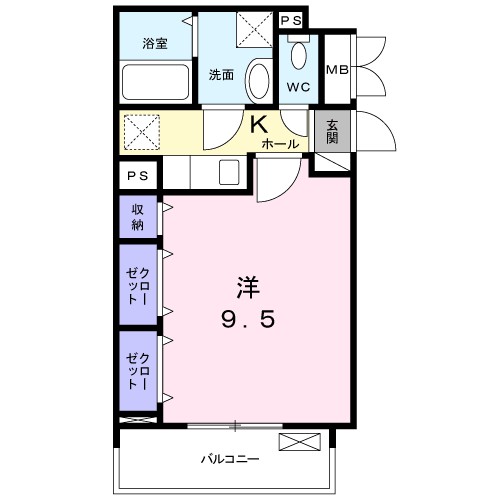 Ｂｉｇ　Ｒｏａｄ　豊中 間取り