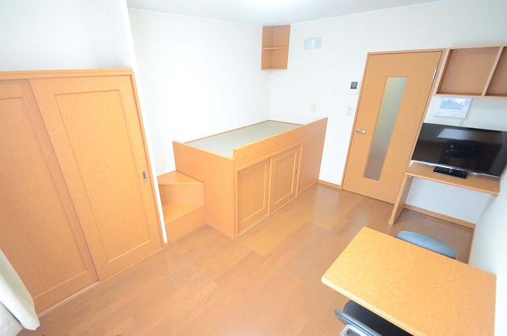 レオパレスグリーンアベニュー ベッドルーム