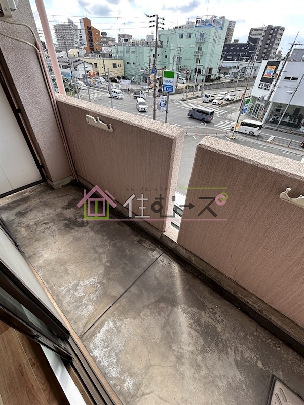 キンキ北ハイツ ベランダ