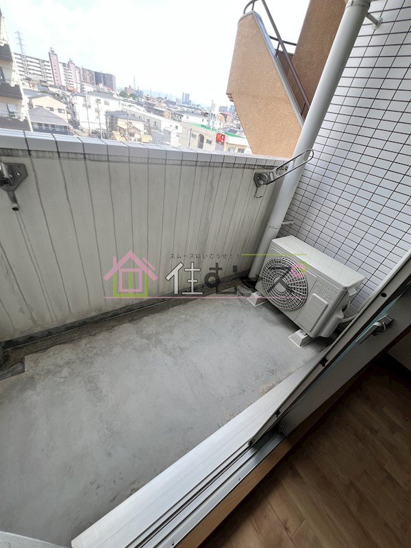 アグライア豊里 ベランダ