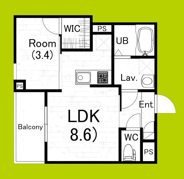 (仮称)ジーメゾン鳳南ルシア 間取り
