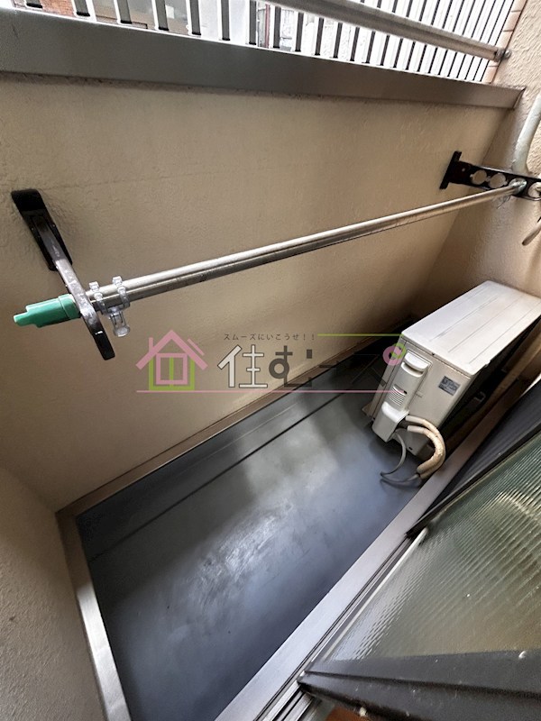 アバンス南市岡 ベランダ