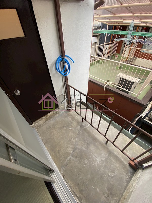 ホワイトハイツ加美 ベランダ