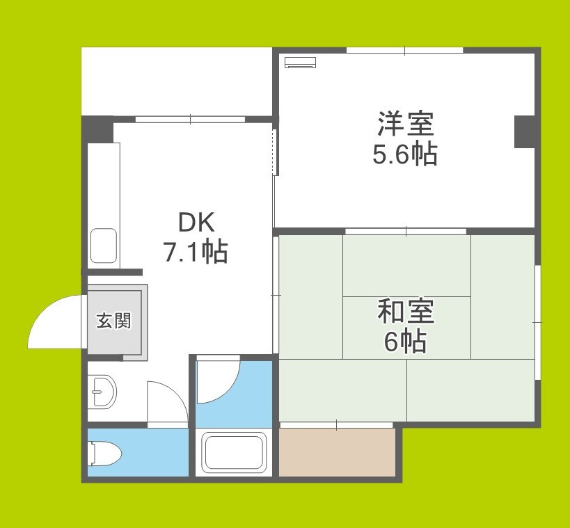 ホワイトシティ平野 間取り