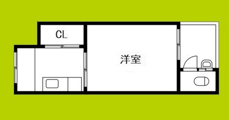 大阪港区市岡文化住宅A棟 間取り