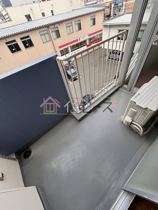 ウェルバート瓜破 ベランダ