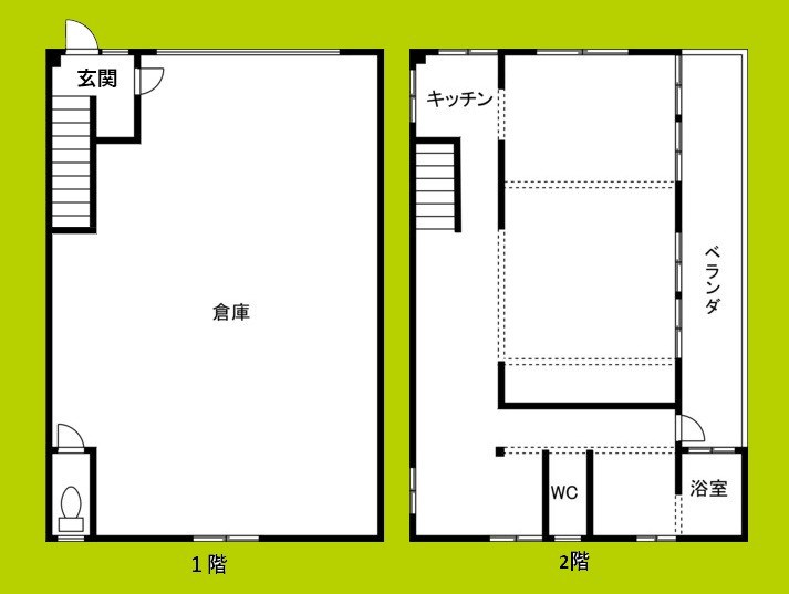 港晴3丁目戸建 間取り