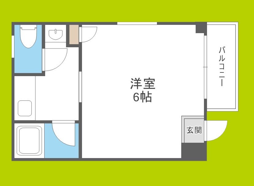 THECITY弁天町 間取り