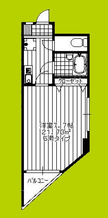 パラドール弁天 間取り