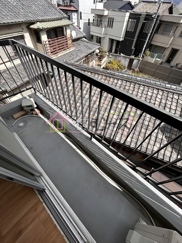 コーポ平野上町 ベランダ