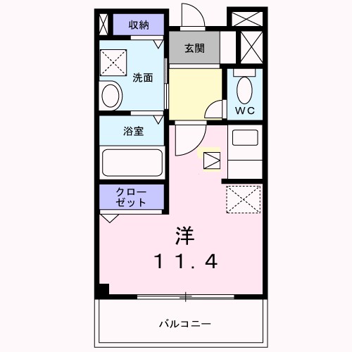 ラフィネ・ロジュマン 間取り