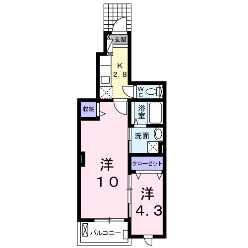 オーセンティック４ 間取り