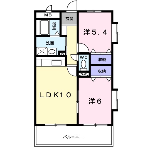 プリュクレール 間取り