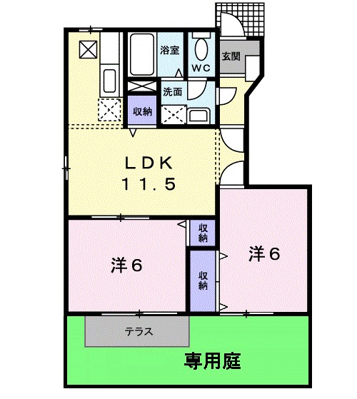 ビバ・ユズ 間取り