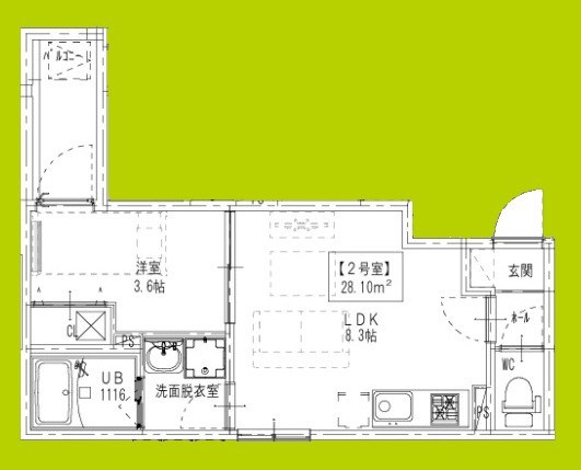 D porta casa grande 間取り