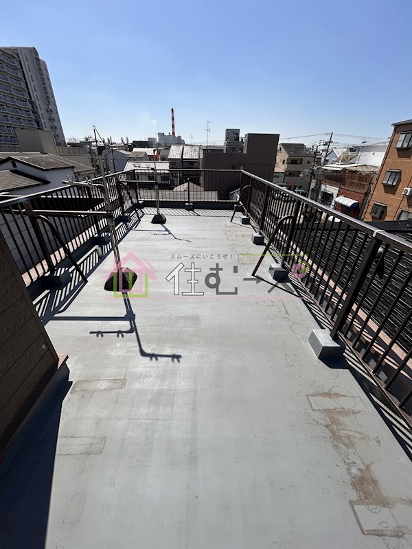 大正区平尾2丁目戸建 ベランダ