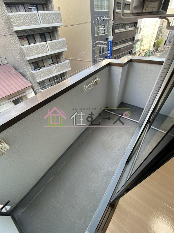 森マンション ベランダ