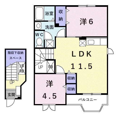 エスポワールパレス 間取り
