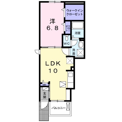 アクラス岸和田 間取り