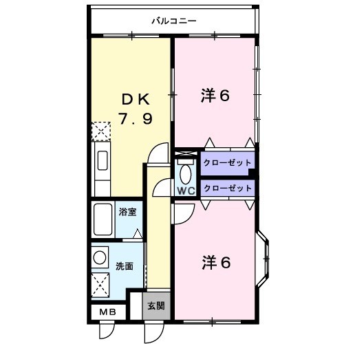 ヴィヴィッド 間取り