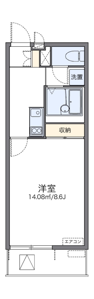 レオネクストイーエフⅢ 間取り