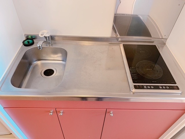 レオパレスグリーンアンバー キッチン