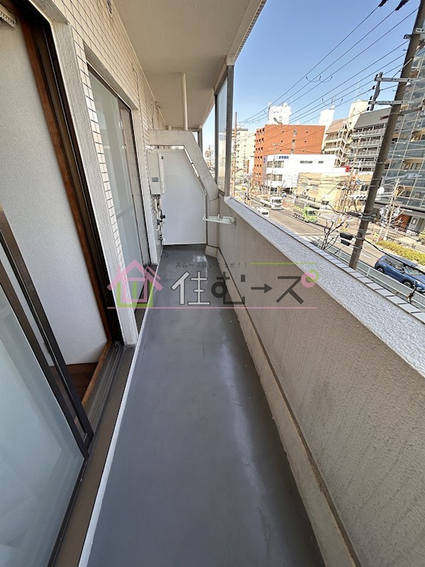 ハイツサンシャイン ベランダ