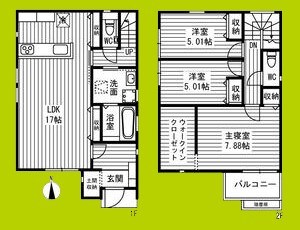 玉出西2丁目戸建 間取り