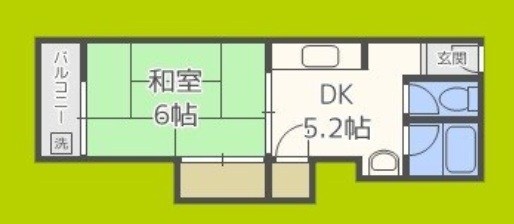 シャトー天神ノ森 間取り