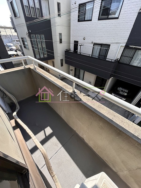 第2マンション ベランダ