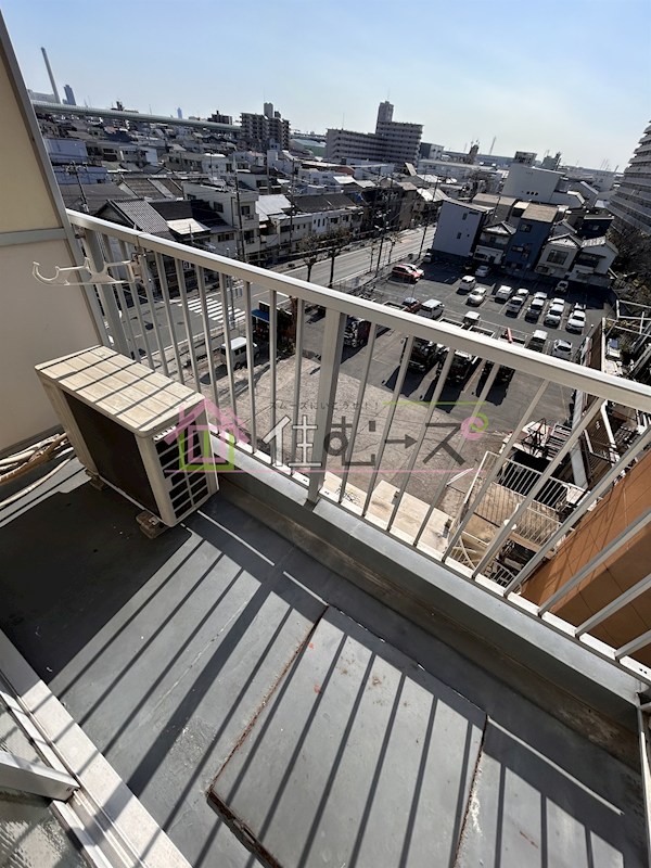 ルネッサンスクレージュ佃 ベランダ