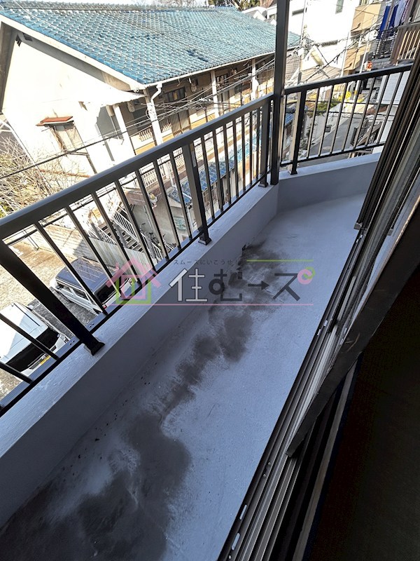 聖天下二丁目貸家 ベランダ
