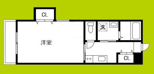 ルチェソラーレ玉出西 間取り