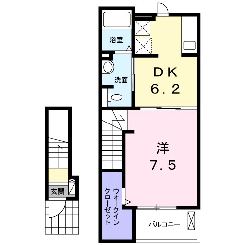 フロッグス　リープ 間取り