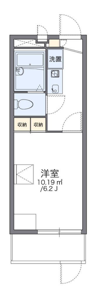 レオパレスマロード 間取り